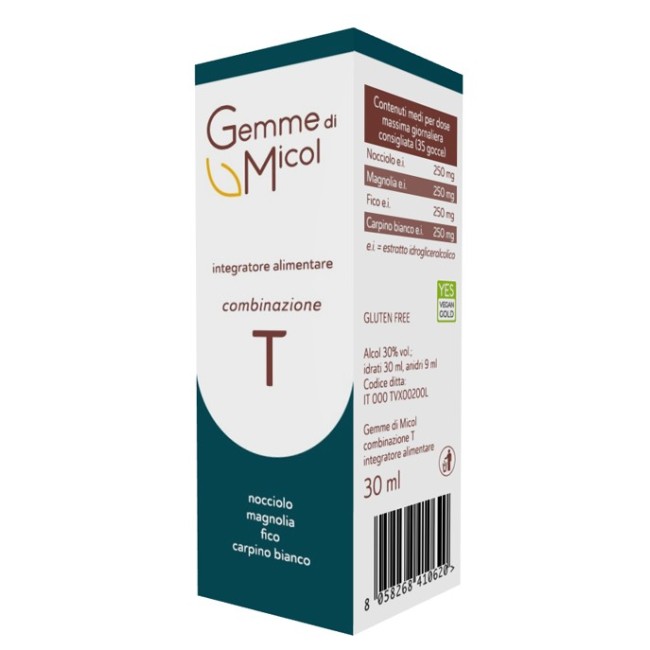 Sitar Gemme di micol t gocce estratto idroalcolico 30 ml Sitar Gemme di micol t gocce estratto idroalcolico 30 ml
