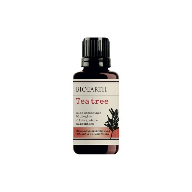 Bioearth International Tea tree olio essenziale biologico 10 ml Bioearth International Tea tree olio essenziale biologico 10 ml
