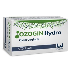 Farmitalia Ozogin hydra ovuli vaginali 8 pezzi per secchezza vaginale