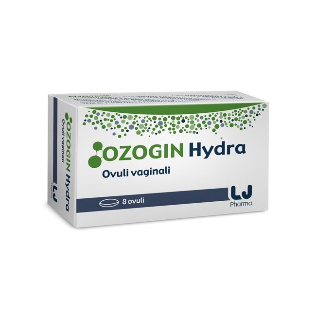 Farmitalia Ozogin hydra ovuli vaginali 8 pezzi per secchezza vaginale