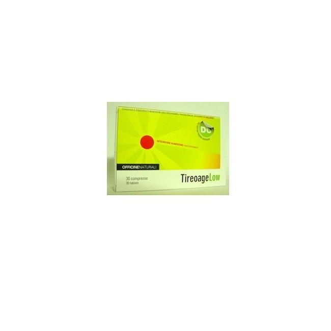 Tireoage Low 30 Compresse 850mg Tireoage Low 30 Compresse 850mg