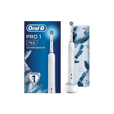 Oral-B PRO 750 Design Edition Spazzolino Elettrico Bianco Oral-B PRO 750 Design Edition Spazzolino Elettrico Bianco