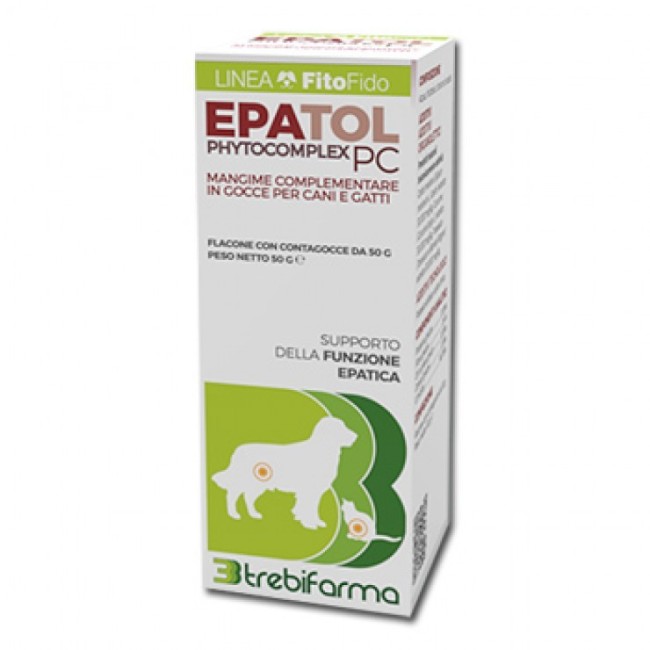 Trebifarma Epatol pc gocce mangime complementare 50 g Trebifarma Epatol pc gocce mangime complementare 50 g