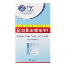 Eos gocce balsamiche pure 20ml per suffimigi