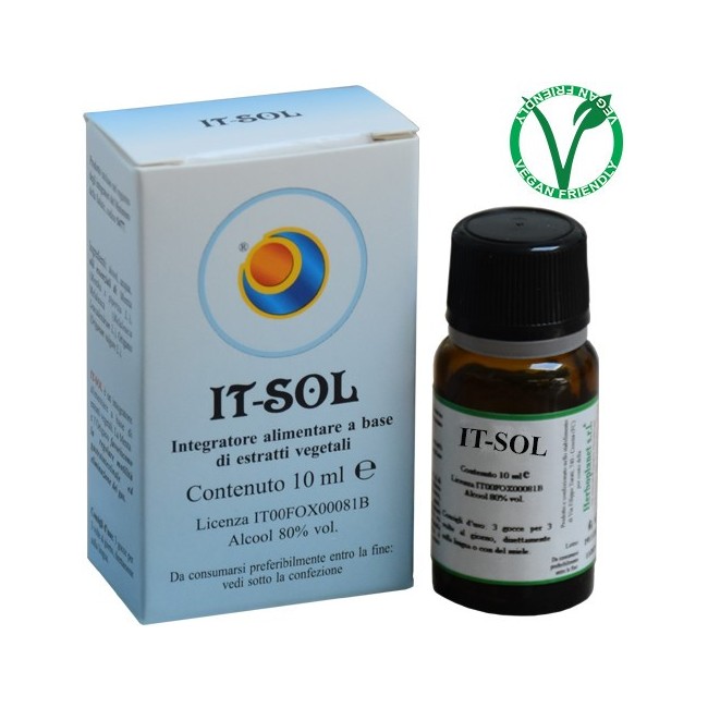 Herboplanet It-sol integratore gocce 10 ml Herboplanet It-sol integratore gocce 10 ml