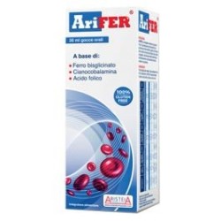 Aristeia farmaceutici Arifer gocce integratore 30 ml