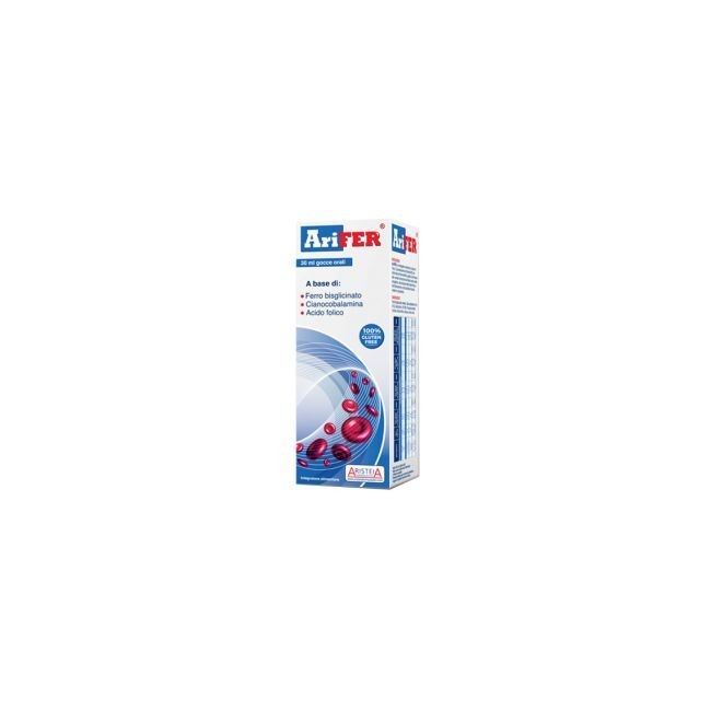 Aristeia farmaceutici Arifer gocce integratore 30 ml Aristeia farmaceutici Arifer gocce integratore 30 ml