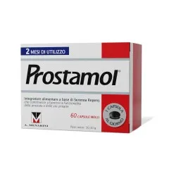 4 Confezioni Menarini Prostamol 60 Capsule Molli Integratore per la prostata