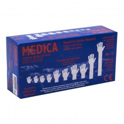 Gammadis Guanti in Lattice con polvere 100 pezzi