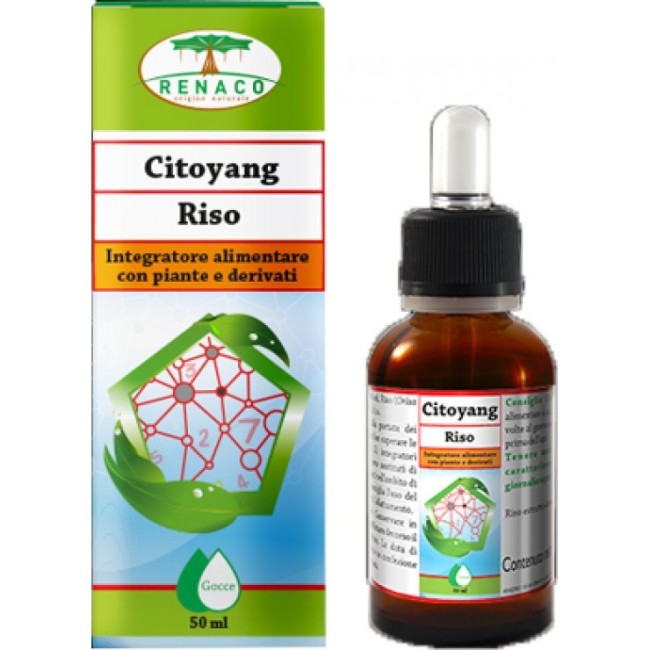 Renaco Italia Citoyang riso integratore gocce 50 ml Renaco Italia Citoyang riso integratore gocce 50 ml