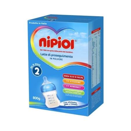 Nipiol 2 Latte New Polvere 800 G Nipiol 2 Latte New Polvere 800 G
