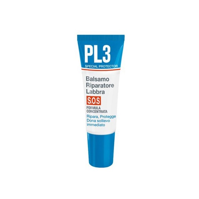 PL3 med balsamo labbra secche e screpolate tubetto 7,5 ml
