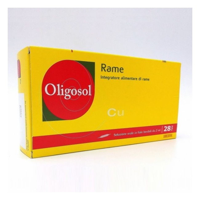 Labcatal oligoelementi rame 28 fiale 2ml Labcatal oligoelementi rame 28 fiale 2ml