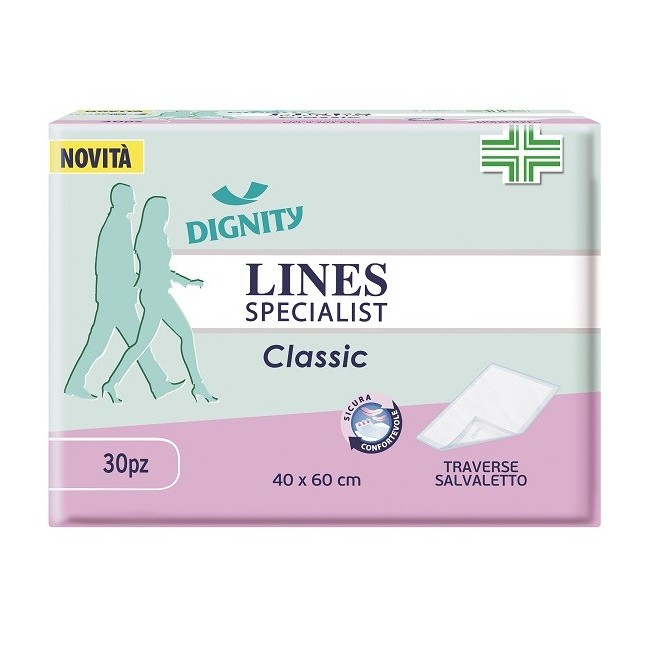 Lines specialist classic Traversa per incontinenza 40x60 cm 30 pezzi