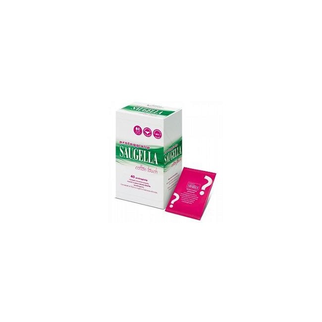 Saugella assorbenti cotton touch proteggislip 40 pezzi