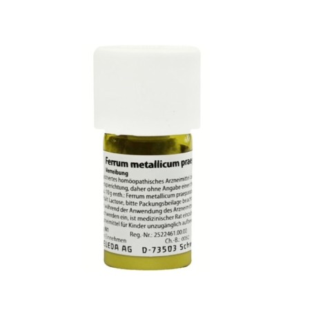 Weleda ferrum metallicum d6 trituration polvere 20 g Weleda ferrum metallicum d6 trituration polvere 20 g