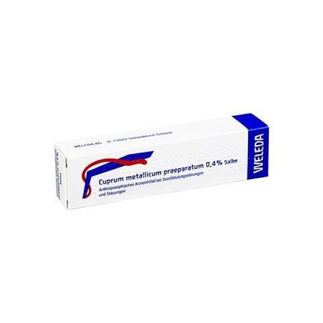 Weleda cuprum metallicum praeparatum 0,4% unguento Weleda cuprum metallicum praeparatum 0,4% unguento