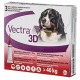 Ceva Vectra 3D soluzione spot-on 3 pipette tappo rosso  cani >40kg