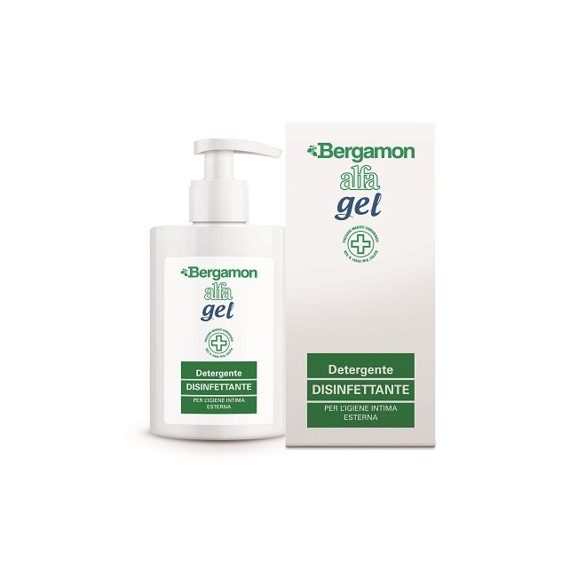 Bergamon alfagel detergente intimo antisettico 300 ml