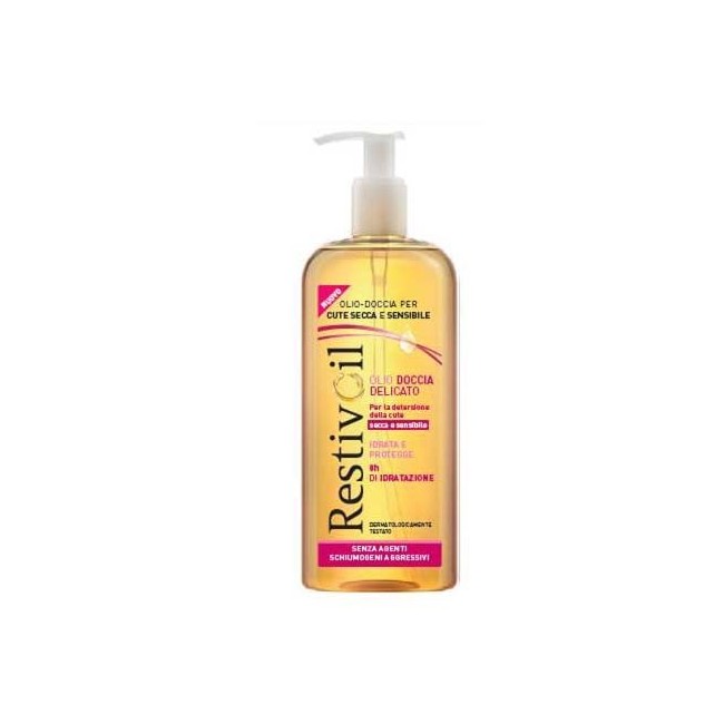 Restivoil olio doccia delicato pelli sensibili 400 ml Restivoil olio doccia delicato pelli sensibili 400 ml