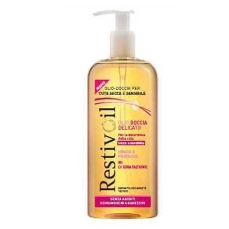 Restivoil olio doccia delicato pelli sensibili 400 ml Restivoil olio doccia delicato pelli sensibili 400 ml