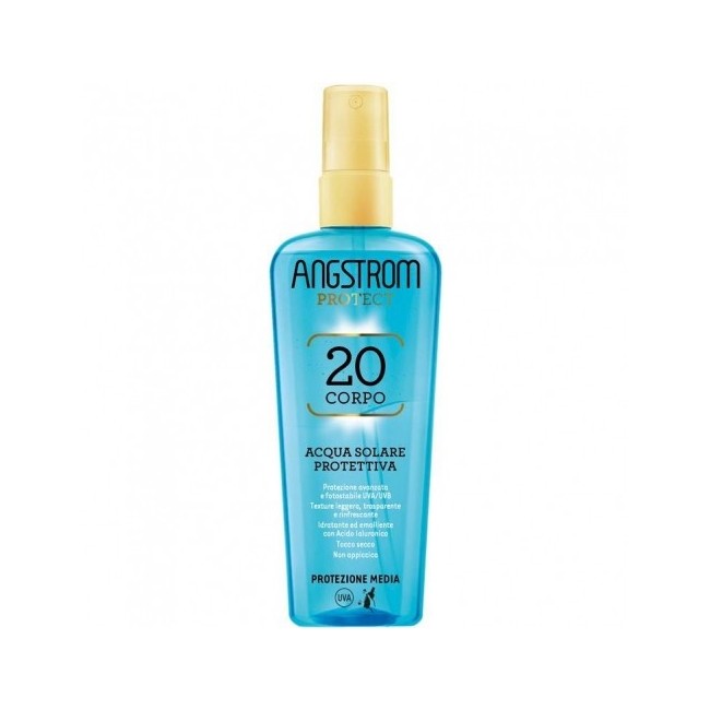 Angstrom Protect Acqua solare corpo SPF 20 spray Angstrom Protect Acqua solare corpo SPF 20 spray
