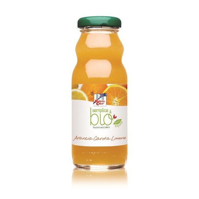 La finestra sul cielo semplice&bio ace-arancia carota limone 200ml La finestra sul cielo semplice&bio ace-arancia carota limone 200ml
