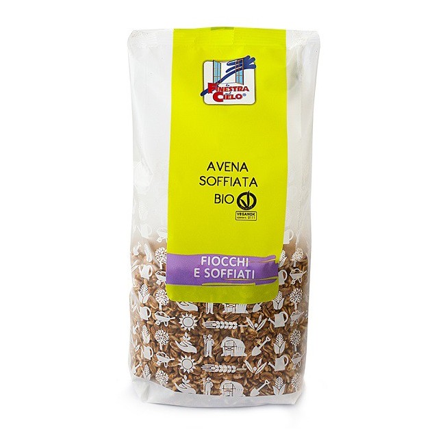 La Finestra sul cielo Avena soffiata 125 g La Finestra sul cielo Avena soffiata 125 g