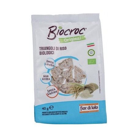 La Finestra sul cielo Biocroc triangoli di riso bio 40 g La Finestra sul cielo Biocroc triangoli di riso bio 40 g