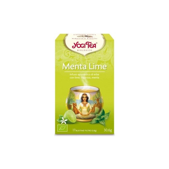 Yogi tea menta lime bio alimento biologico 31 g Yogi tea menta lime bio alimento biologico 31 g