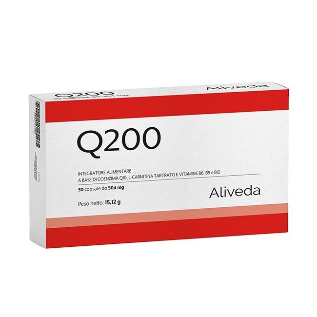 Laboratorii Aliveda Q200 integratore 30 capsule Laboratorii Aliveda Q200 integratore 30 capsule