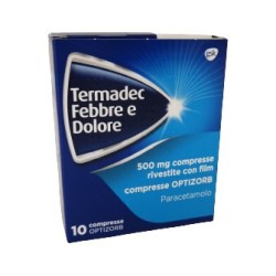 Termadec febbre e dolore 10 compresse 500 mg