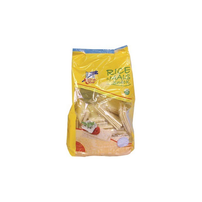 Rice & mais snack cialde di riso e mais con sale bio 250 g Rice & mais snack cialde di riso e mais con sale bio 250 g