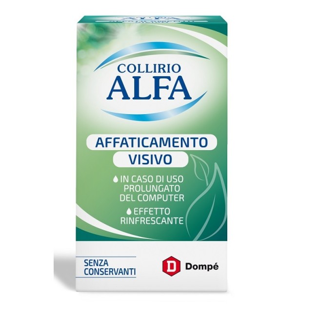 Collirio alfa affaticamento visivo gocce oculari 10 ml Collirio alfa affaticamento visivo gocce oculari 10 ml