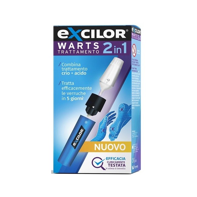Excilor warts trattamento 2 in 1 per le verruche Excilor warts trattamento 2 in 1 per le verruche