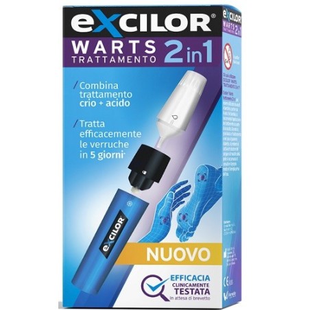 Excilor warts trattamento 2 in 1 per le verruche Excilor warts trattamento 2 in 1 per le verruche