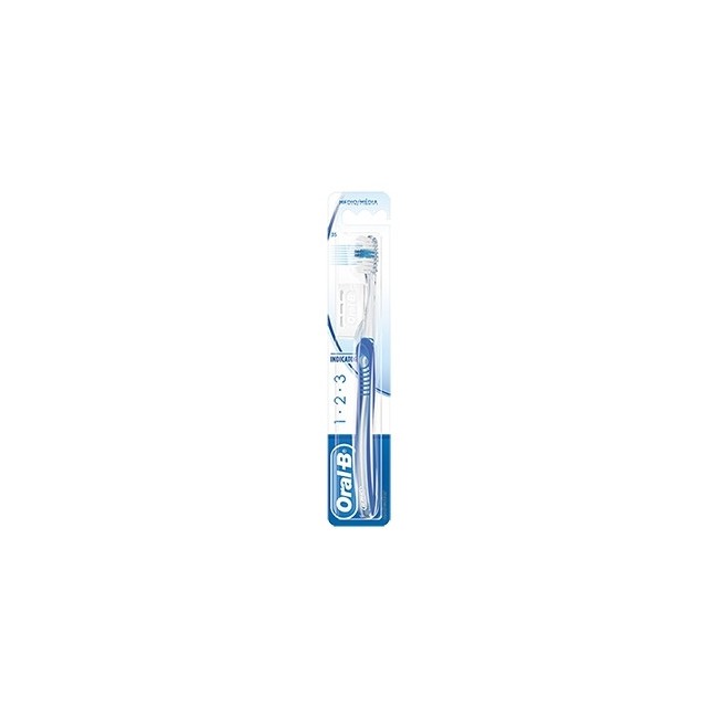 Oralb Spazzolino 123 Indicator Setole 40 Oralb Spazzolino 123 Indicator Setole 40