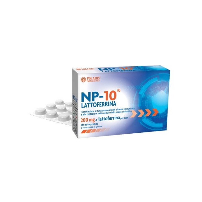 Polaris farmaceutici Np-10 lattoferrina rsm 20 compresse
