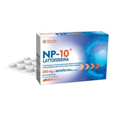 Polaris farmaceutici Np-10 lattoferrina rsm 20 compresse