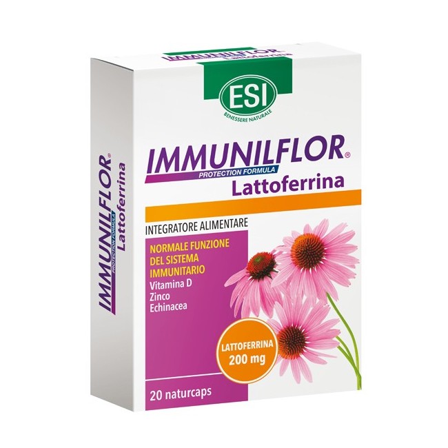 Esi immunilflor lattoferrina integratore 20 naturcaps Esi immunilflor lattoferrina integratore 20 naturcaps