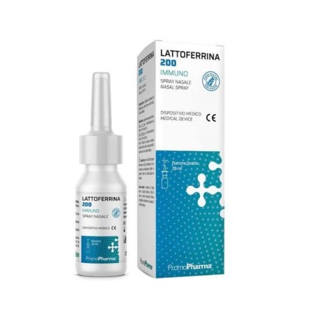 Promopharma Lattoferrina 200 Immuno Spray Nasale 20 ml Promopharma Lattoferrina 200 Immuno Spray Nasale 20 ml