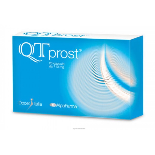 Docet Italia Qtprost 20 capsule integratore per la prostata