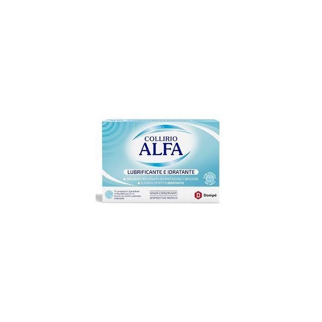 Collirio Alfa Lubrificante 15 Monodose Collirio Alfa Lubrificante 15 Monodose