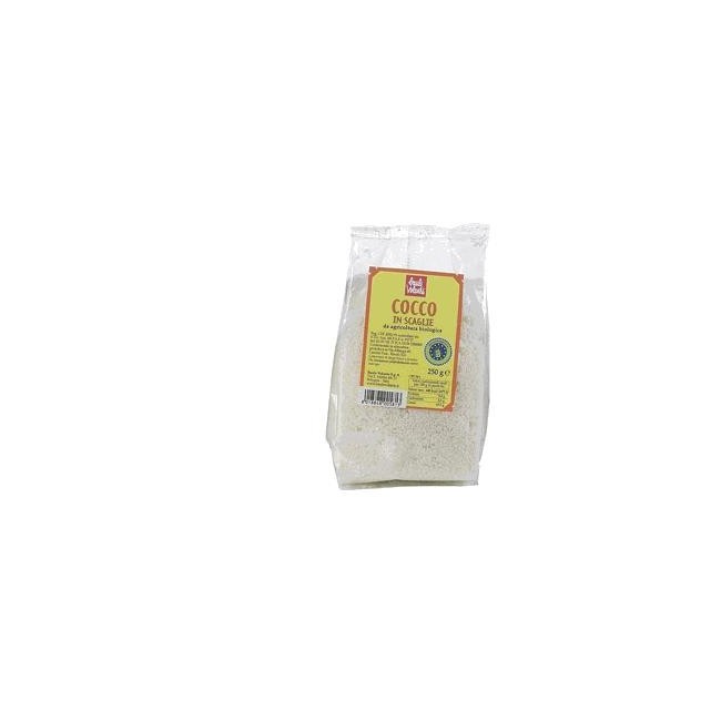 Baule volante Cocco in scaglie ricco di fibre 250 g Baule volante Cocco in scaglie ricco di fibre 250 g