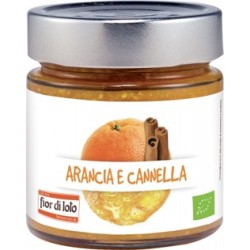 Fior di loto Composta arancia e cannella bio 250 g