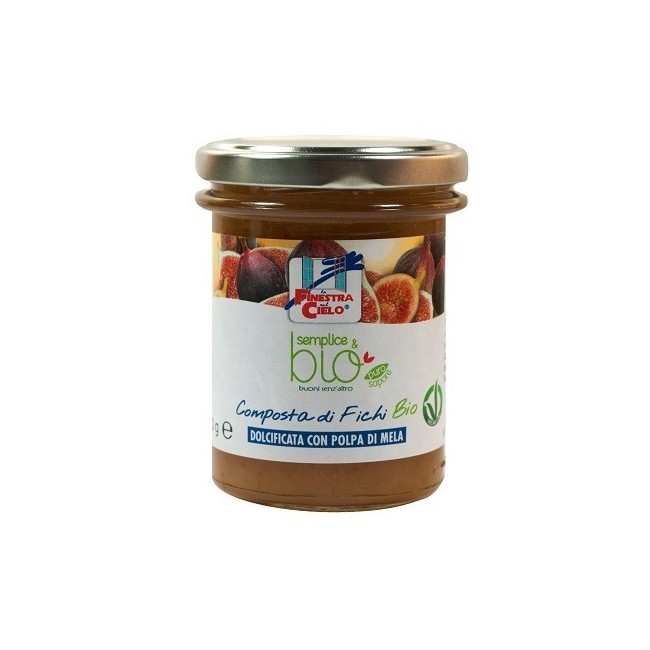 La Finestra sul cielo Composta di fichi bio 220 g La Finestra sul cielo Composta di fichi bio 220 g