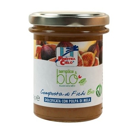 La Finestra sul cielo Composta di fichi bio 220 g La Finestra sul cielo Composta di fichi bio 220 g