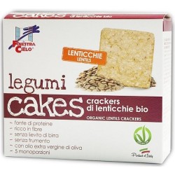 La Finestra sul cielo Legumicakes-crackers di lenticchie 250 mg