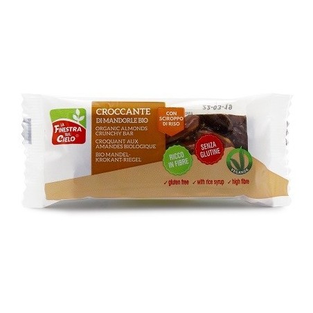 La Finestra sul cielo croccante di mandorle bio 30 g La Finestra sul cielo croccante di mandorle bio 30 g