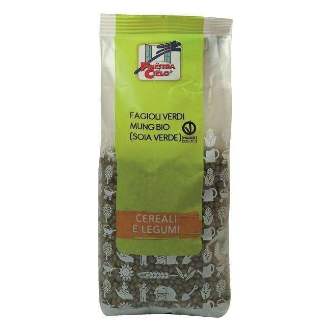 La finestra sul cielo Fagioli verdi mung bio 500 g La finestra sul cielo Fagioli verdi mung bio 500 g